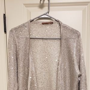 Belldini Sparkle sequined sweater